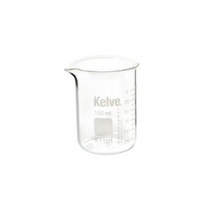 Vaso Precipitado De Vidrio 150 Ml Kelve Paq C/5 ID-3398260
