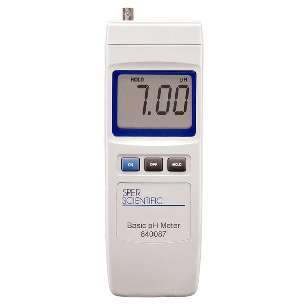 Medidor De Ph Portatil 0-14 Sper Scientific Kit Blanco