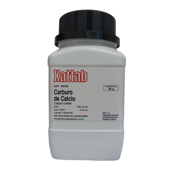 Carburo De Calcio De 50 Gramos Xattab