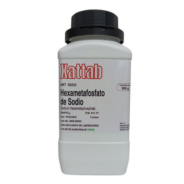 Hexametafosfato De Sodio De 500 Gramos Xattab