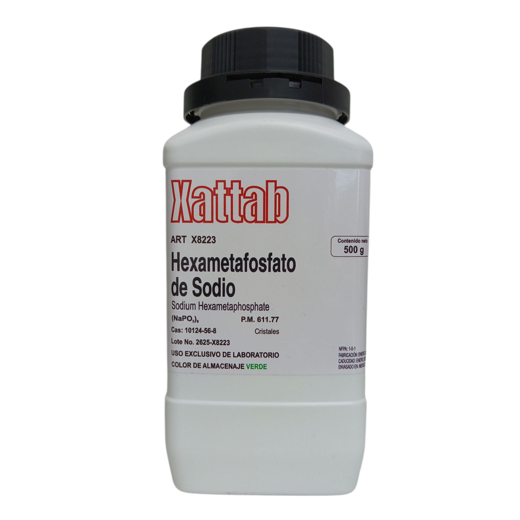 Hexametafosfato De Sodio De 500 Gramos Xattab