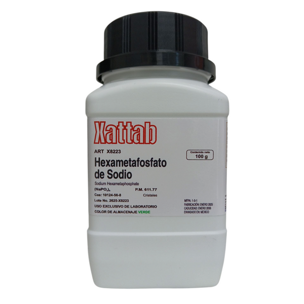 Hexametafosfato De Sodio De 100 Gramos Xattab