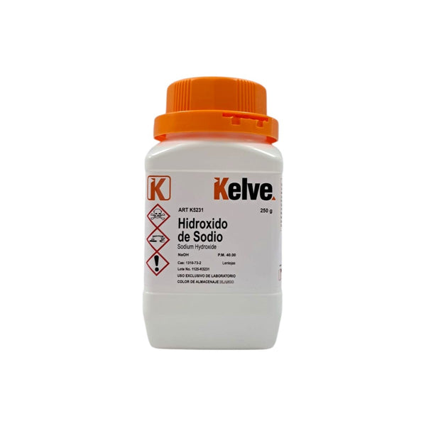 Hidróxido De Sodio (lentejas) De 250 Gramos Kelve