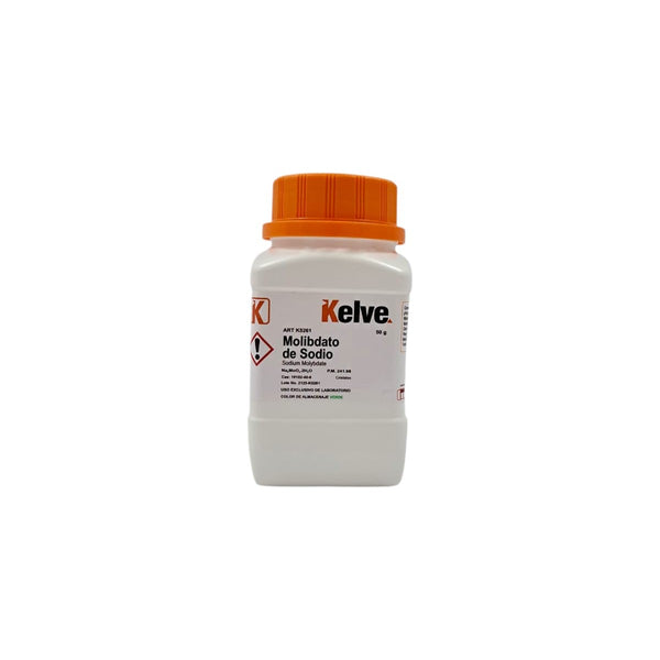 Molibdato De Sodio De 50 Gramos Kelve