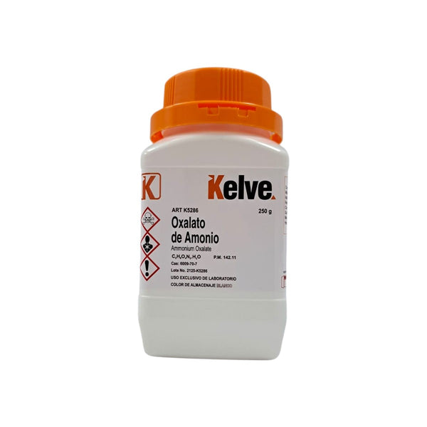 Oxalato De Amonio De 250 Gramos Kelve