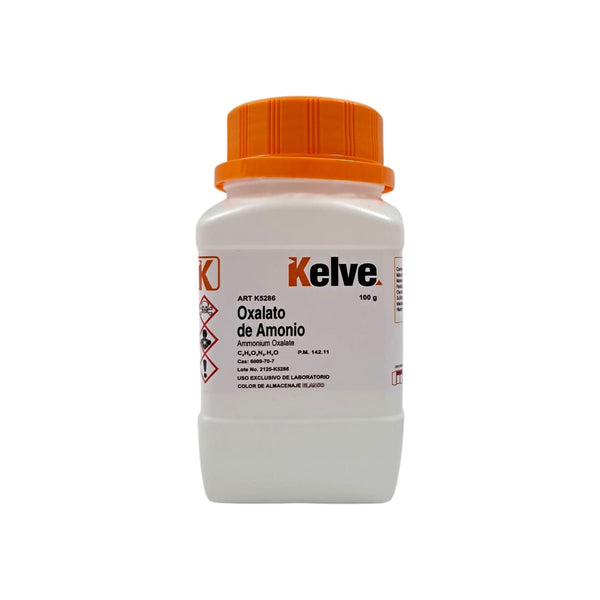 Oxalato De Amonio De 100 Gramos Kelve