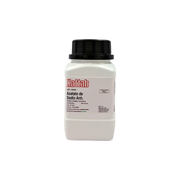Acetato De Sodio Anhidro 100 Gramos Xattab