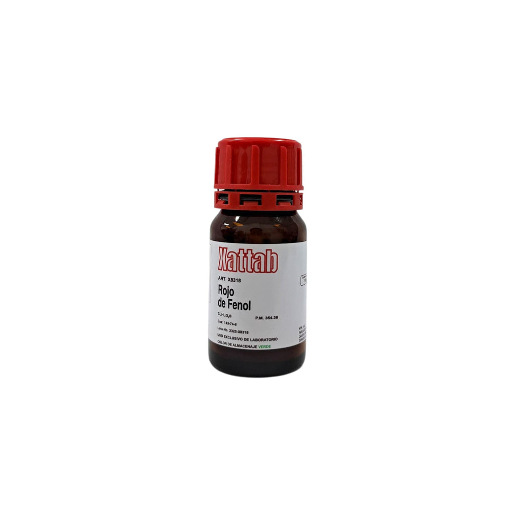 Rojo De Fenol De 10 Gramos Colorante Xattab