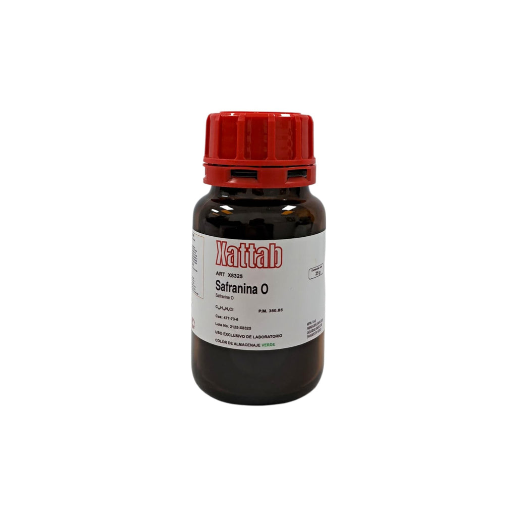 Safranina O De 25 Gramos Colorante Xattab