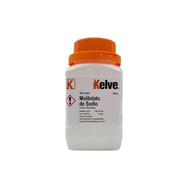 Molibdato De Sodio De 500 Gramos Kelve