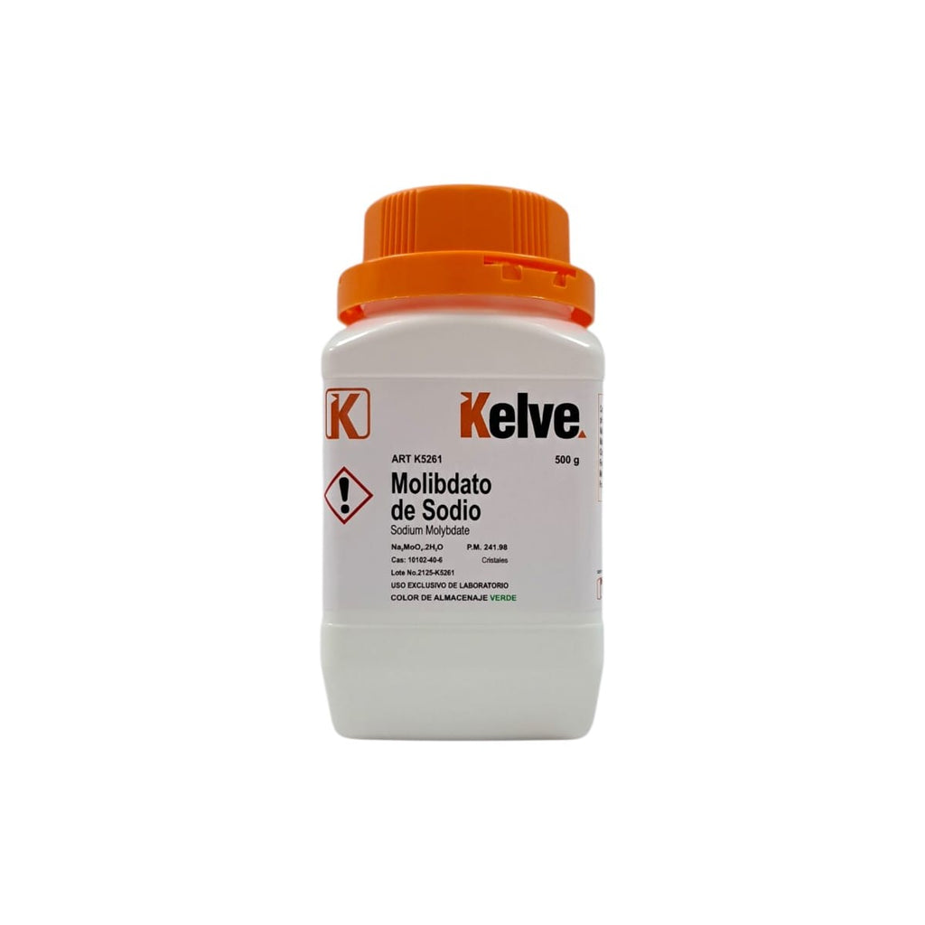 Molibdato De Sodio De 500 Gramos Kelve