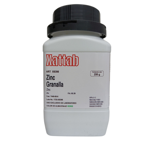 Zinc Granalla De 250 Gramos Xattab