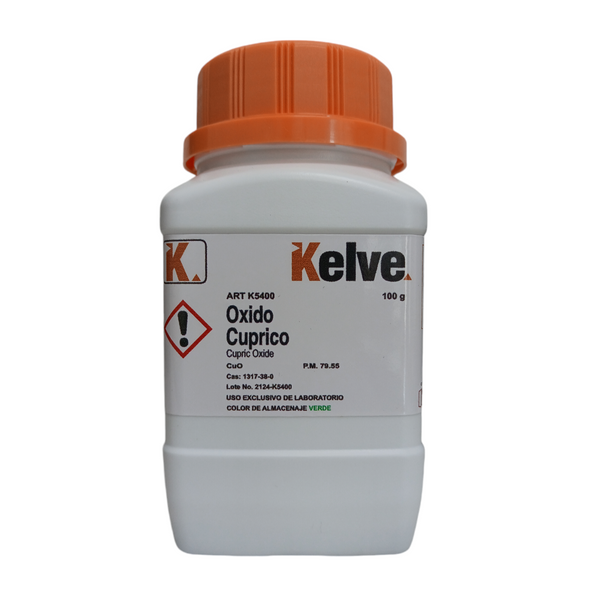 Oxido Cúprico 100 Gramos Kelve