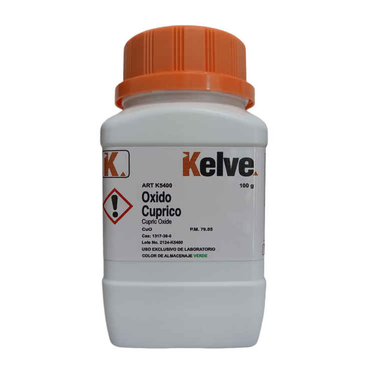 Oxido Cúprico R. A. De 100 G Kelve ID-3196678