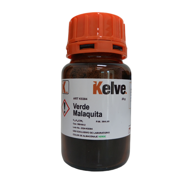 Verde Malaquita De 25 Gramos Colorante Kelve
