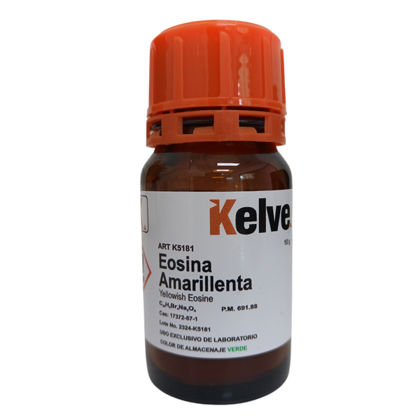 Eosina Amarillenta De 10 Gramos Colorante Kelve