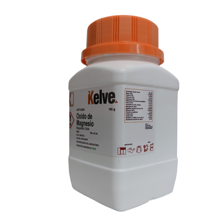 Oxido De Magnesio R. A. De 100 G Kelve ID-3192798