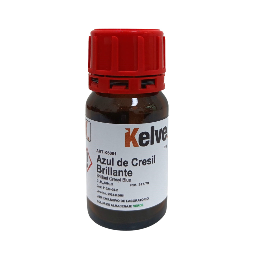 Azul de Cresil Brillante de 10 G Colorante Kelve