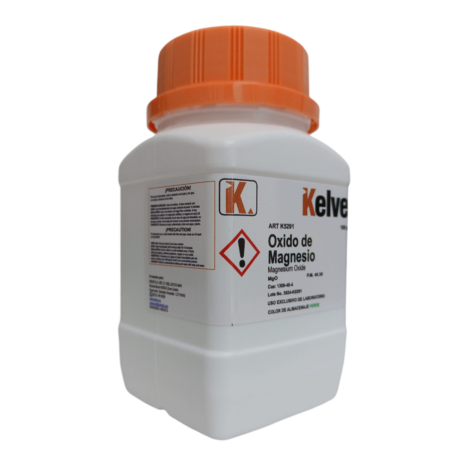 Oxido De Magnesio R. A. De 100 G Kelve ID-3192796