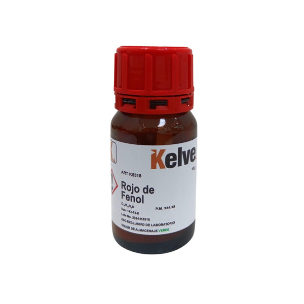 Rojo Fenol 10 G Kelve Colorante