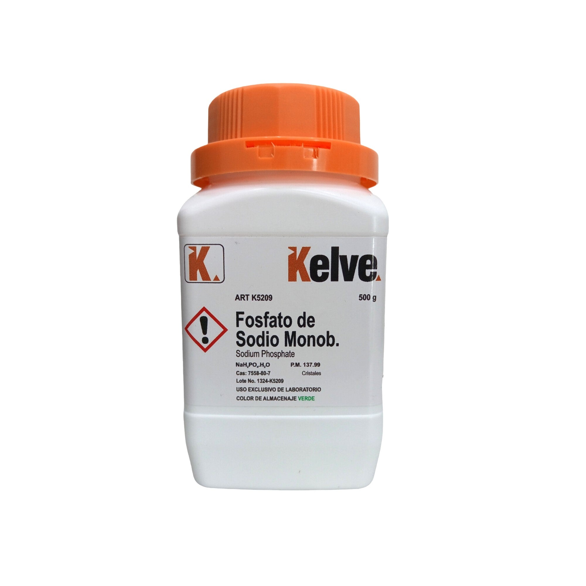 Fosfato De Sodio Monobasico R. A. De 500 G Kelve ID-2938873