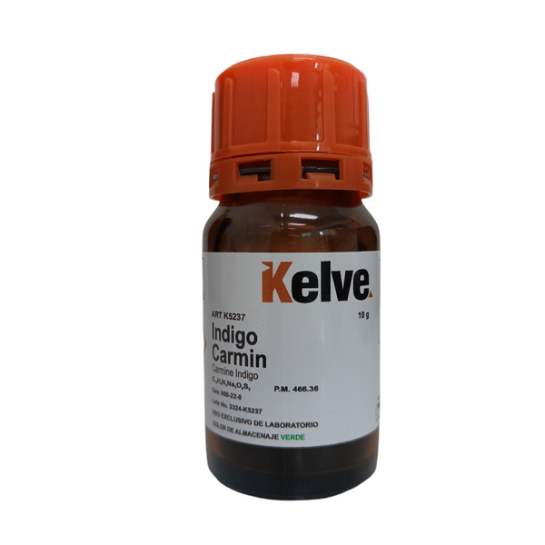 Indigo Carmin De 10 Gramos Colorante Kelve
