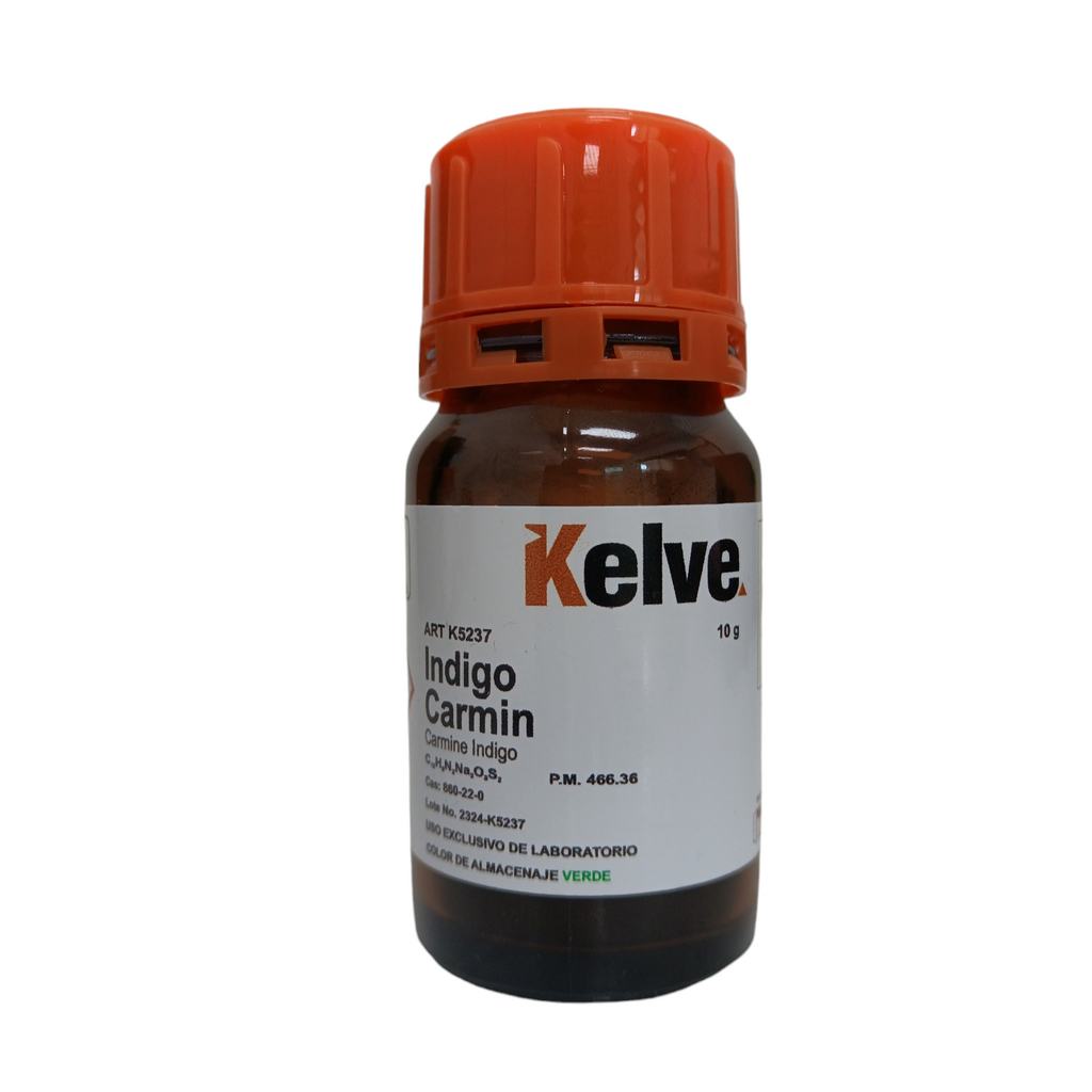 Indigo Carmin De 10 Gramos Colorante Kelve