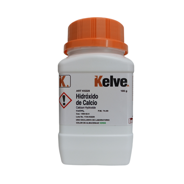 Hidroxido de Calcio 100 Gramos Kelve