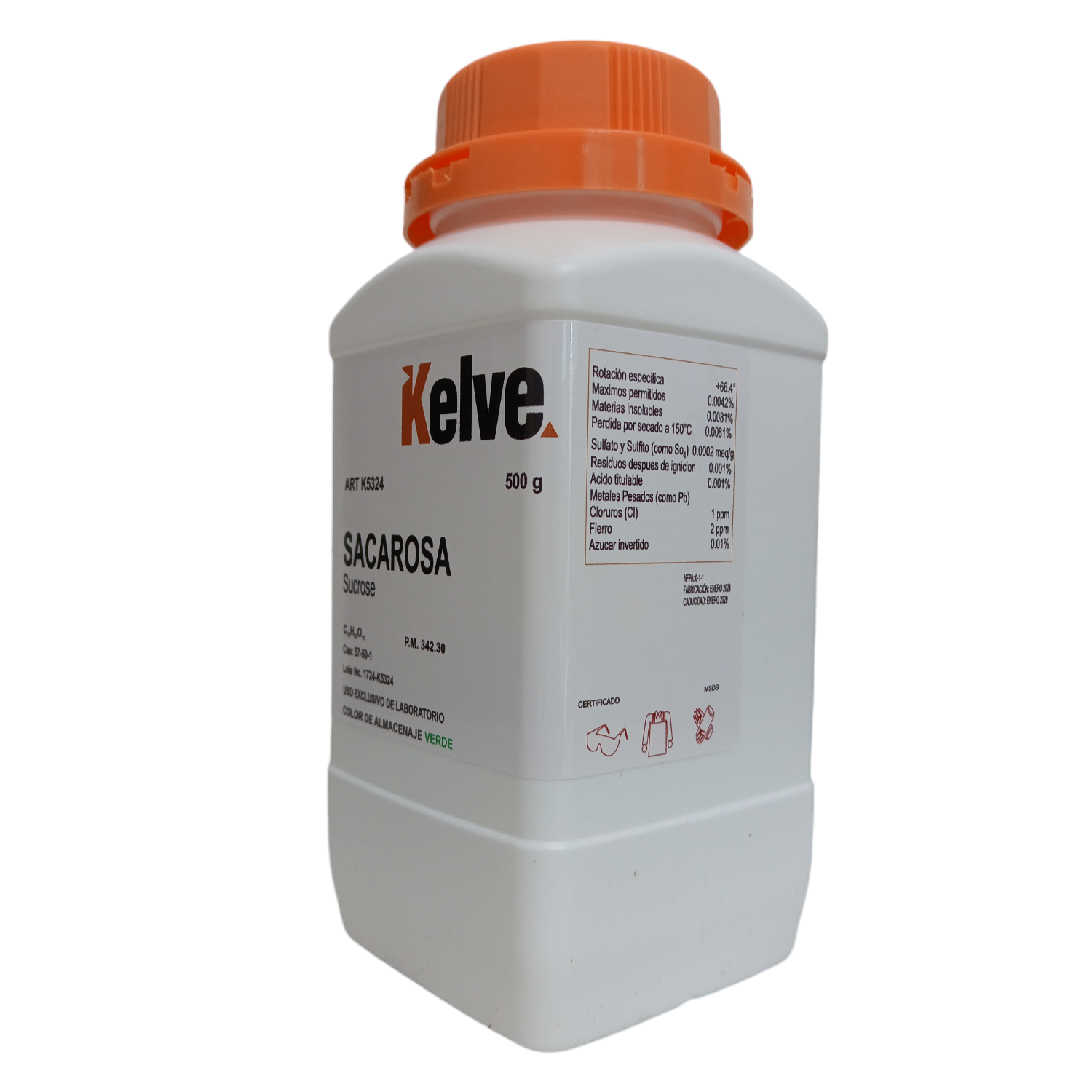 Sacarosa R. A. De 500 G Kelve ID-3198662