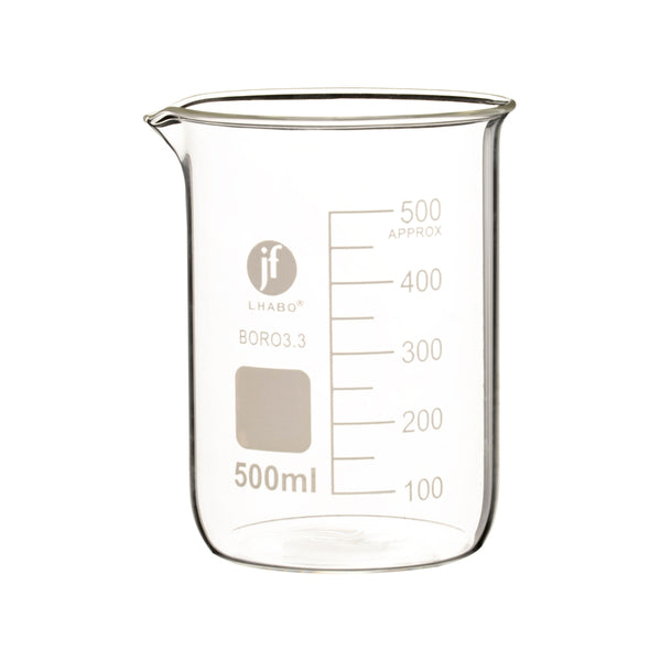 Vaso Precipitado de Vidrio 500 Ml Jf Lhabo