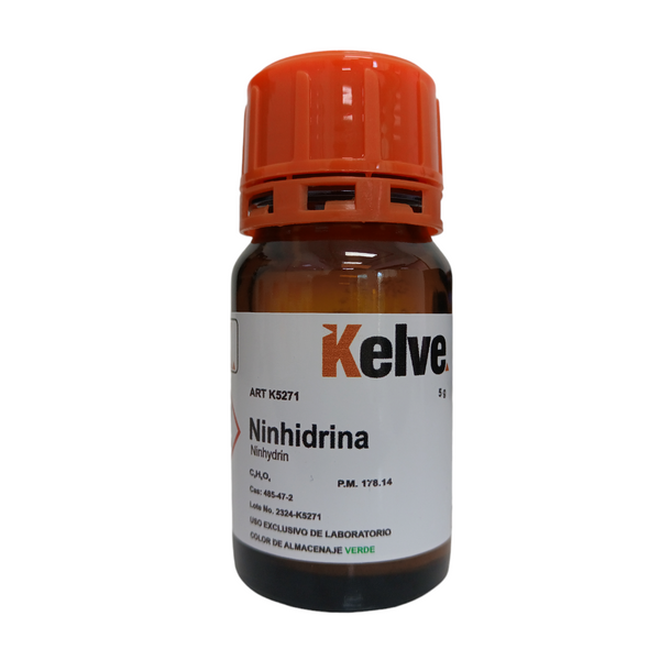Ninhidrina De 5 Gramos Colorante Kelve