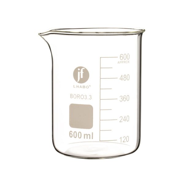 Vaso Precipitado de Vidrio 600 Ml Jf Lhabo