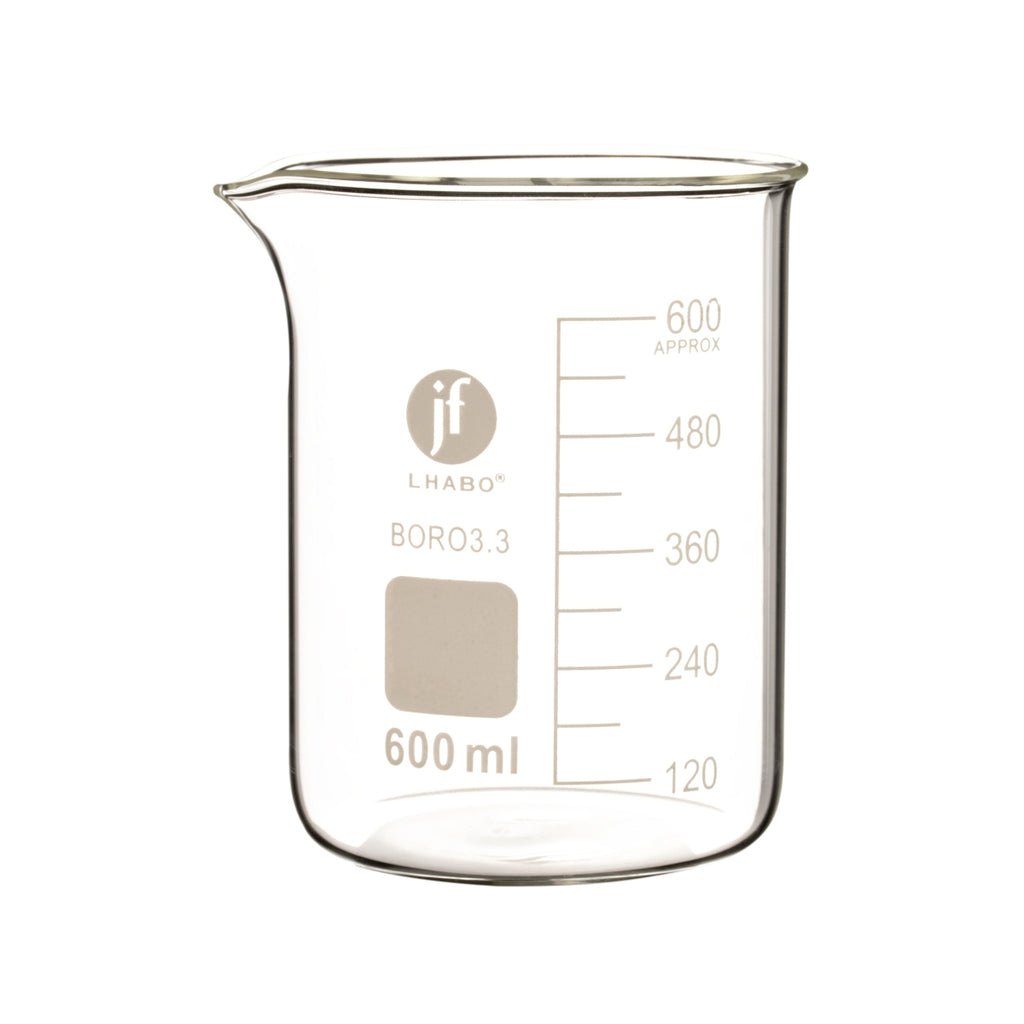 Vaso Precipitado de Vidrio 600 Ml Jf Lhabo