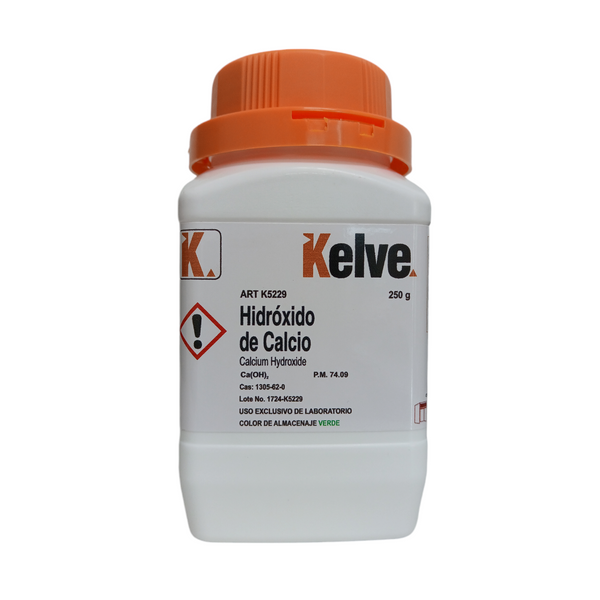 Hidroxido de Calcio 250 Gramos Kelve