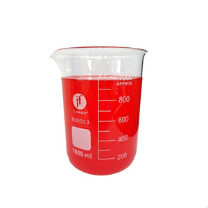 Vaso Precipitado De Vidrio 1000 Ml Jf Lhabo ID-2244176