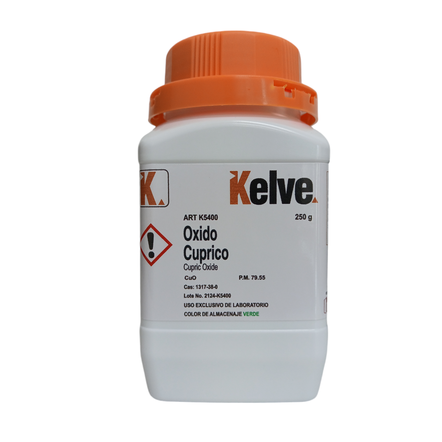 Oxido Cúprico R. A. De 250 G Kelve ID-3196669