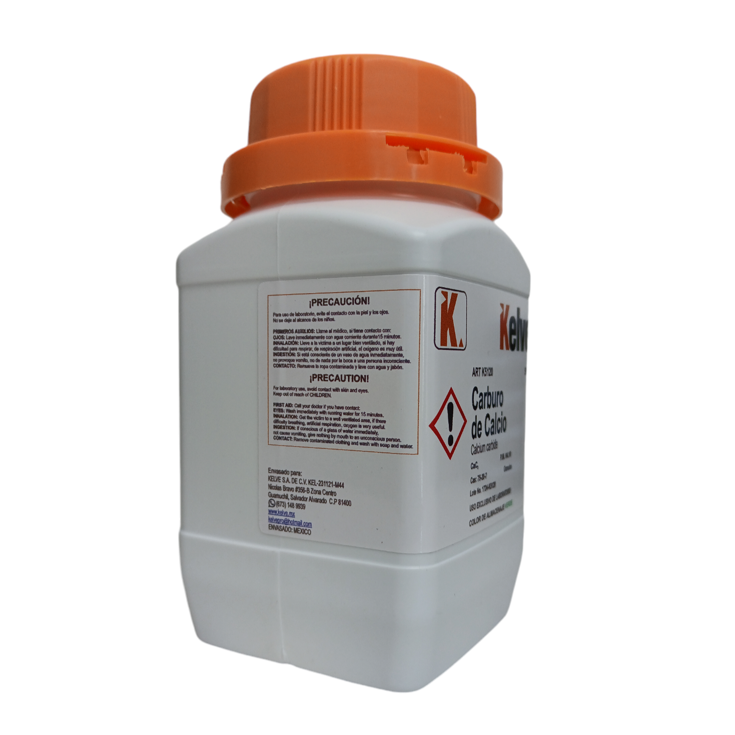 Carburo De Calcio De 500 G Kelve ID-3171225