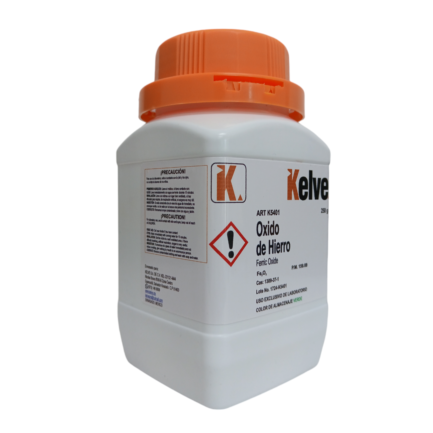 Oxido De Hierro R. A. De 250 G Kelve ID-3196697