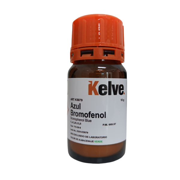 Azul de Bromofenol De 10 Gramos Colorante Kelve