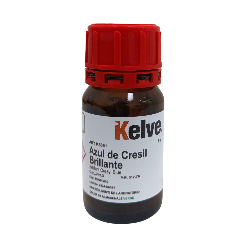 Azul de Cresil Brillante de 5 G Kelve Colorante