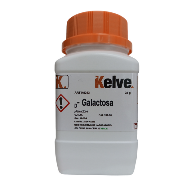 D- Galactosa 25 Gramos Kelve