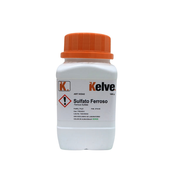 Sulfato Ferroso 100 Gramos Kelve