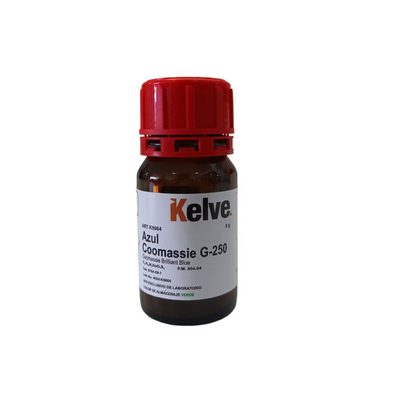 Azul de Coomassie De 5 Gramos Colorante Kelve