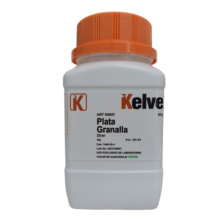 Plata Granalla 25G Pureza 99.9983% Kelve ID-3301597