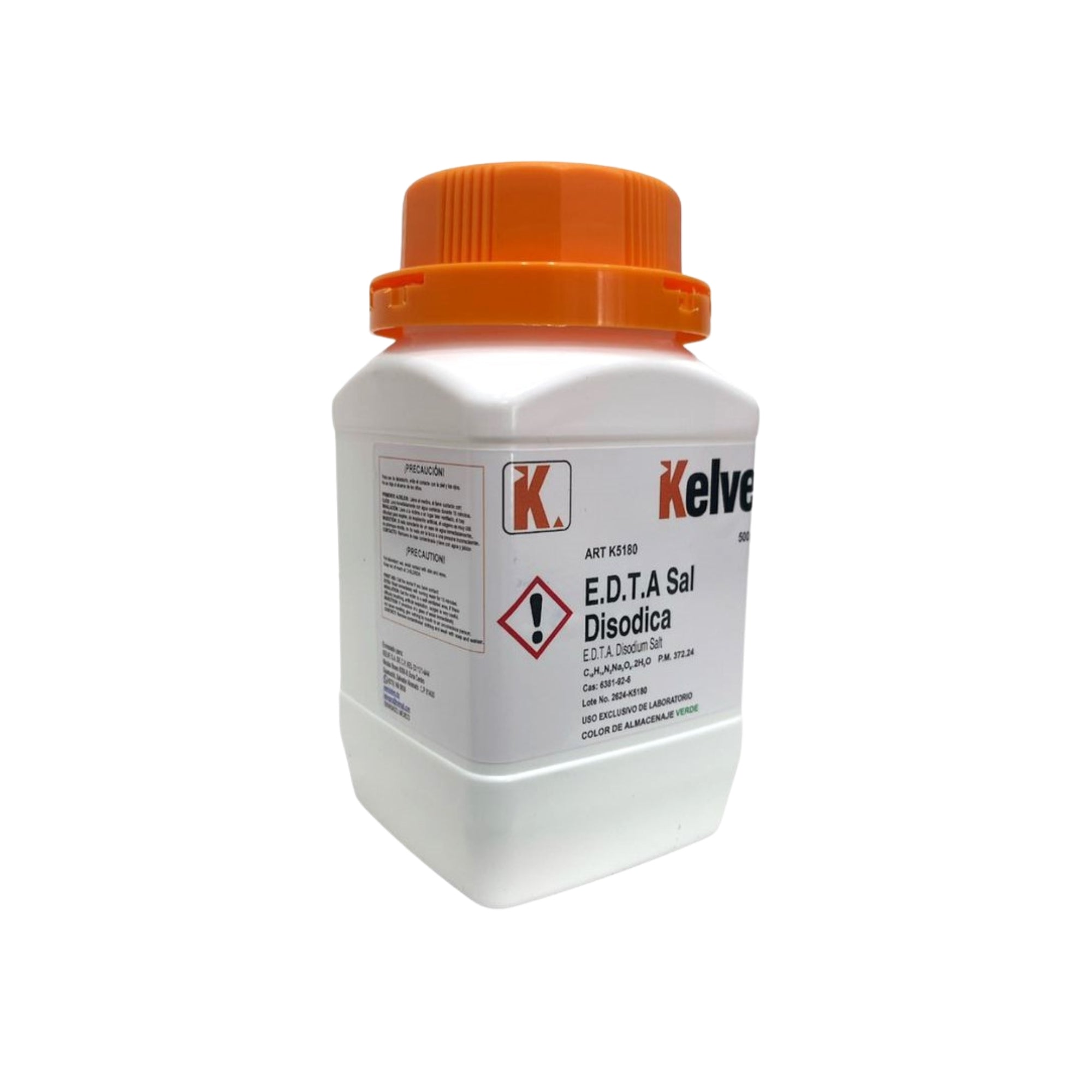 E.D.T.A. Sal Disodica R. A. De 500 G Kelve ID-2930168