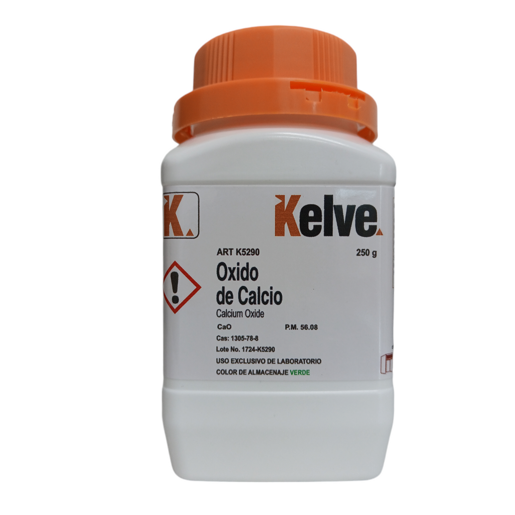 Oxido de Calcio 250 Gramos Kelve