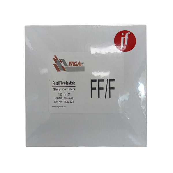 Papel Fibra de Vidrio C/100 125mm Ff/f (gf/f) Fagalab