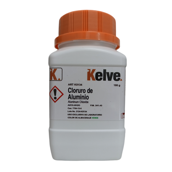 Cloruro de Aluminio 100 Gramos Kelve
