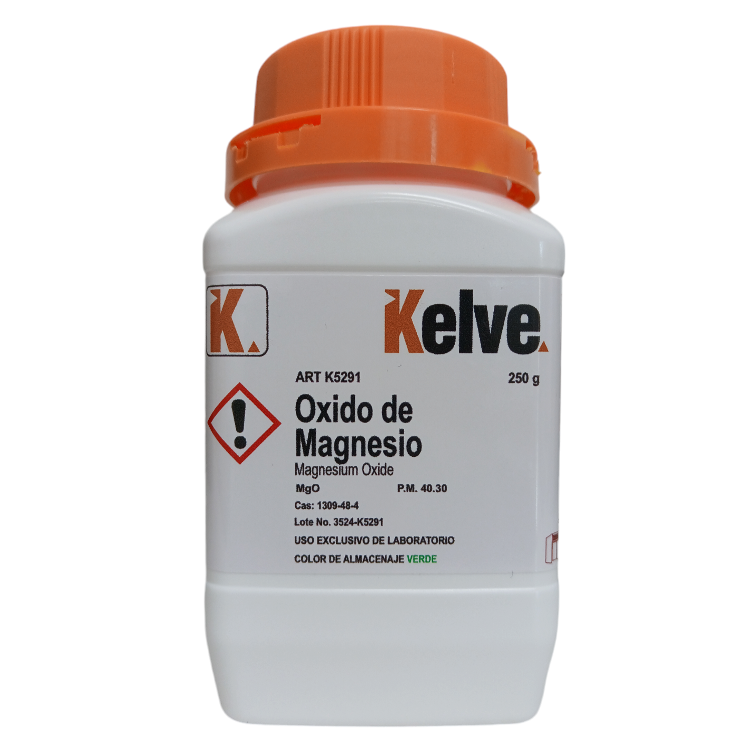 Oxido De Magnesio R. A. De 250 G Kelve ID-3192791