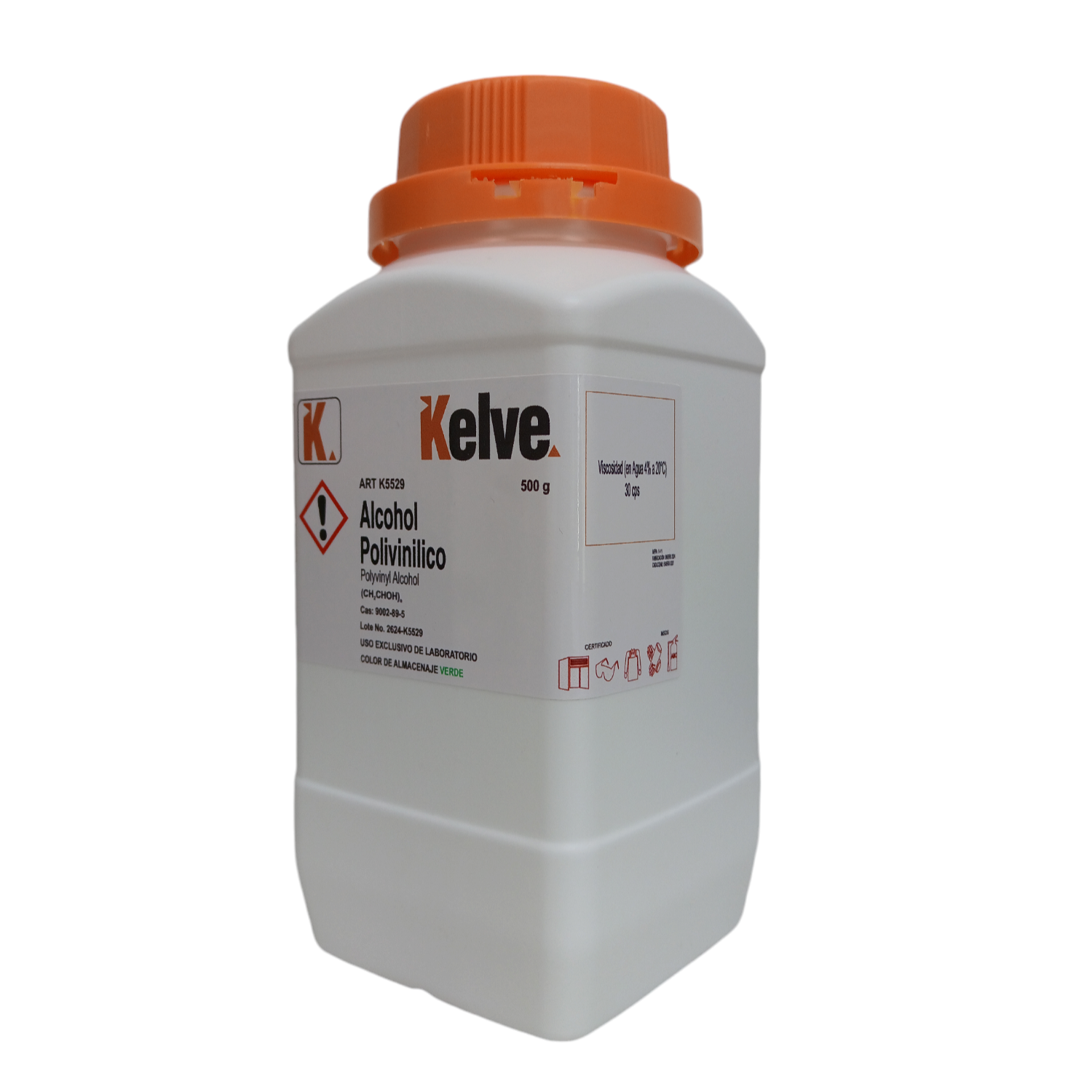 Alcohol Polivinilico R. A. De 500 G Kelve ID-3171338